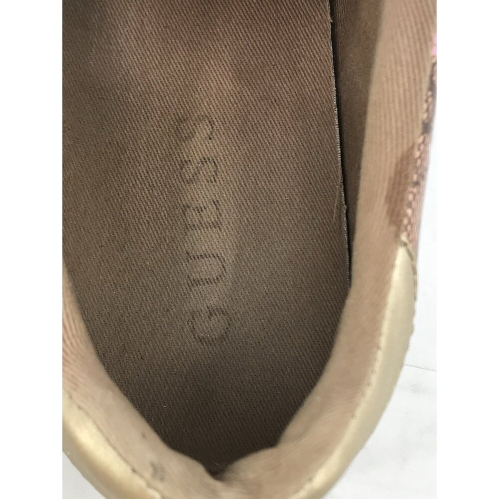 Guess Sneakers‎ Women's Size 7.5 Loven Casual Lace-up Brown Floral - Picture 13 of 14